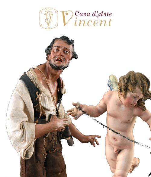 ASTA 194 - SCULTURE DEL PRESEPE DEL XVIII SECOLO