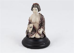 Lotto 113 - Geisha in avorio