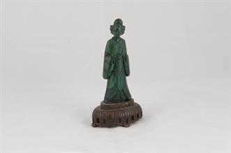 Lotto 92 - Guanyin in malachite