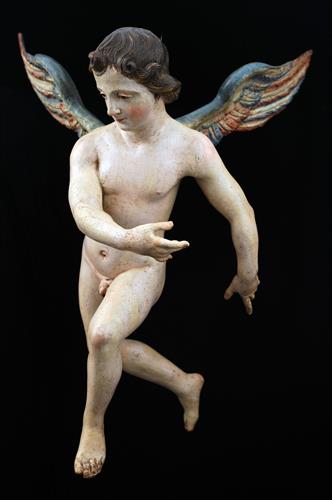 Lotto 101 - Putto in legno