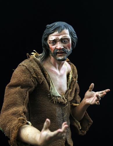 Lotto 1 - Mendicante attrib. F. Cappiello