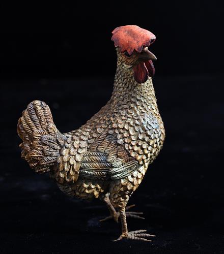 Lotto 43 - Gallina con collo in torsione