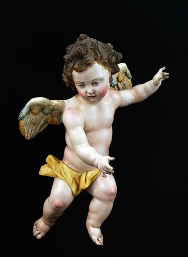 Lotto 57 - Putto in legno