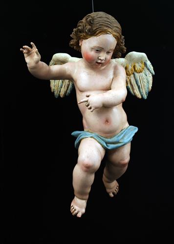 Lotto 58 - Putto in legno