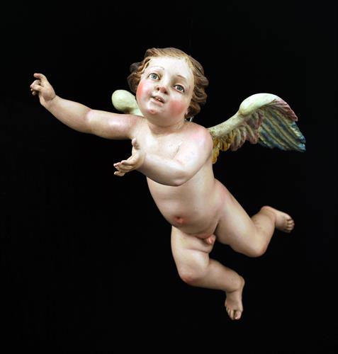 Lotto 59 - Putto in legno