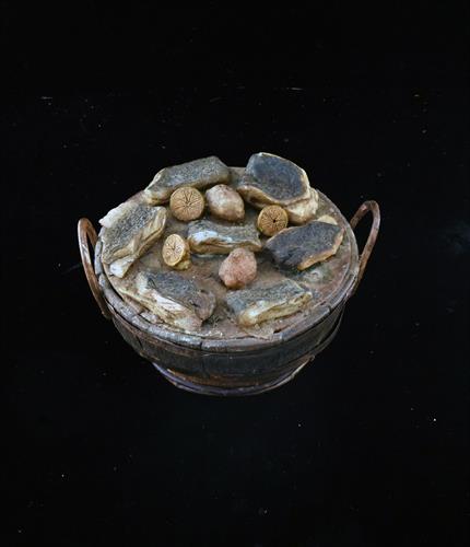 Lotto 62 - Cestino con baccalà