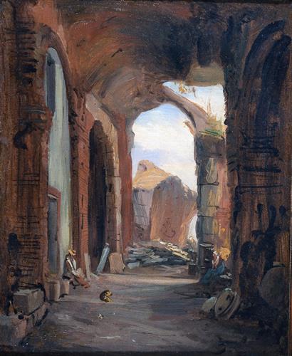 Lotto 49 - Pitloo Antonio Sminck attrib