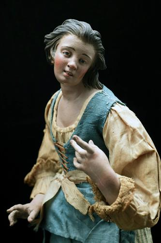 Lotto 40 - Ragazza di faccende attr. A. Viva