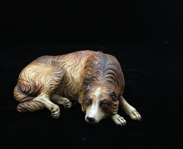 Lotto 59 - Cane accosciato