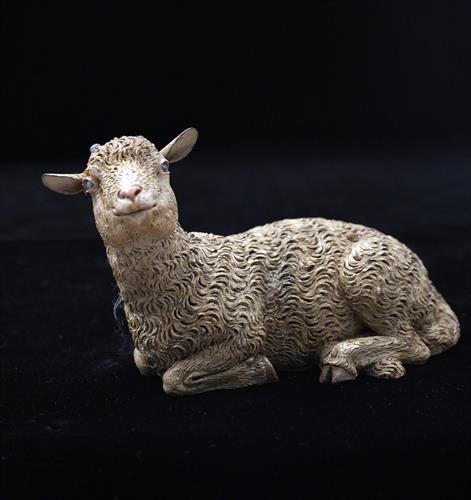 Lotto 60 - Agnellino accosciato