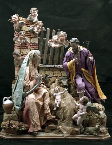 Lotto 66 - Scena della Natività