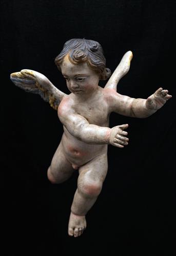 Lotto 7 - Puttino in legno