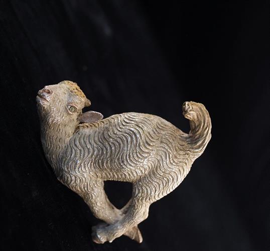 Lotto 81 - Agnellino legato in terracotta