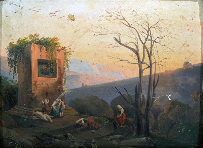 Lotto 59 - Autore non ident prima metà XIX sec